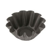 Форма гофрированная для выпечки КЕКСА 75мл., тефлон