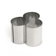 Форма для выпечки РОМАШКА 60*40 мм, 3 лепестка