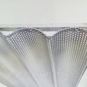 Противень алюминий перфорированный 400*600 мм, 7 волн длина багета 400 мм.