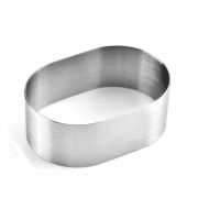 Форма для выпечки ОВАЛ из нерж.стали 360*260 мм, высота 60 мм