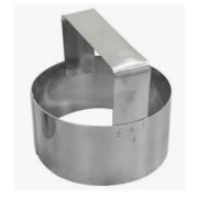 Высечка КОЛЬЦО гладкое с ручкой диаметр 100 мм